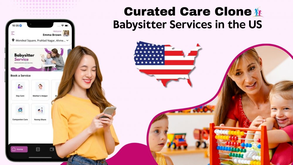 appclonescript's tweet card. Launch your Own Niche Babysitter Booking App in United States. Learn about specialized Kid Experts and developing a Curated Care Clone!