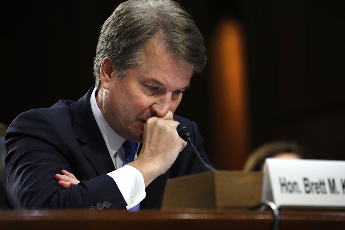 politico's tweet card. In a statement the nominee made to The New Yorker and released by the White House, he called the allegation a "smea"’ that "did not happen."