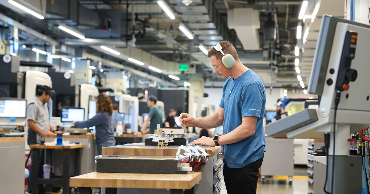 tim_cook's tweet card. Apple today announced plans to spend and invest more than $500 billion in the U.S. over the next four years.