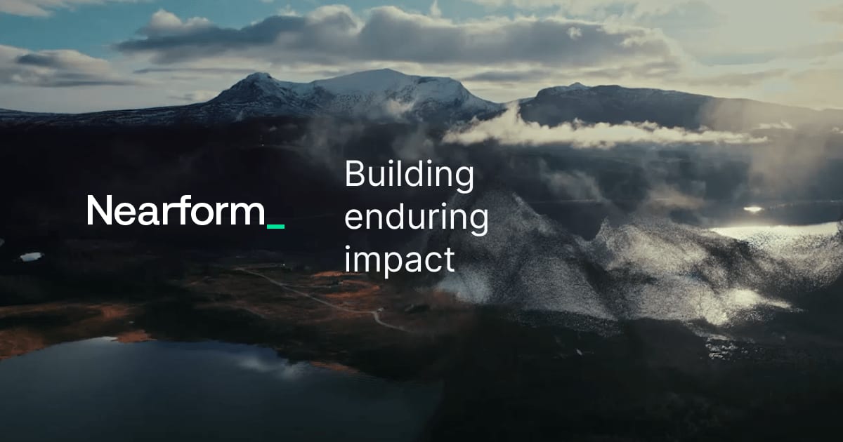 ReactLoop's tweet card. Nearform is an independent team of engineers, designers and strategists. We build digital capability and software solutions for ambitious enterprises seeking sustained business impact. We love what...