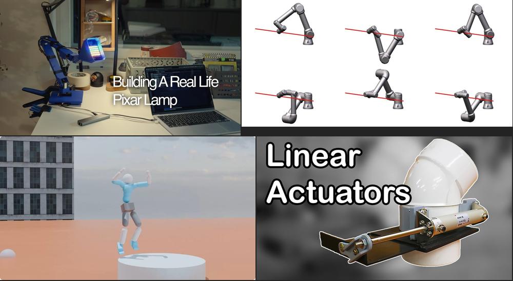 WeeklyRobotics's tweet card. Your weekly dose of robotics news: a great introduction to inverse kinematics with UR5, interesting solution to character control, how to build a real-life Pixar lamp, optimizing ROS 2 comms for...