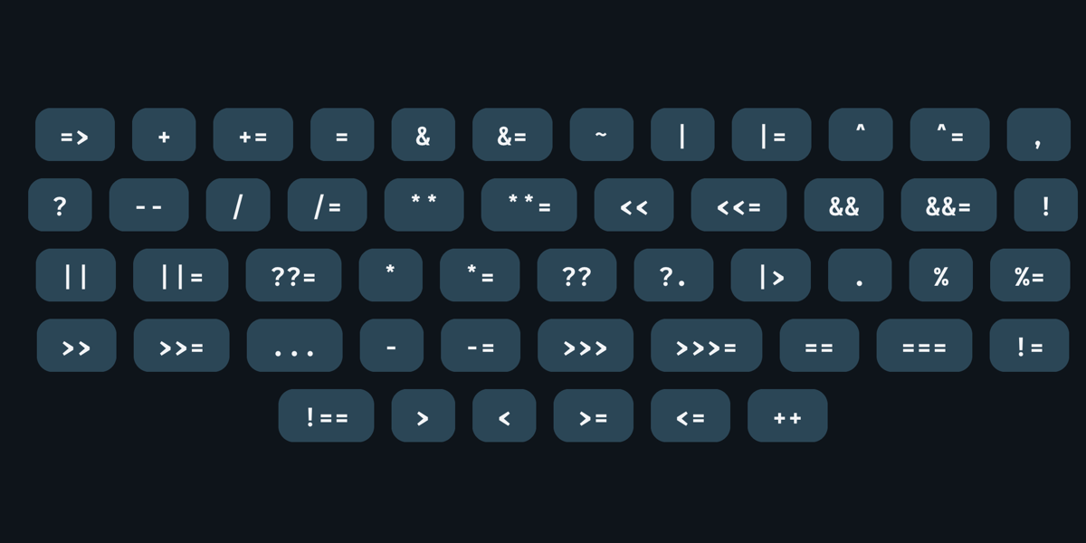 css's tweet card. Okay, this is extremely neat: Josh Comeau made this great site called Operator Lookup that explains how JavaScript operators work. There are some code