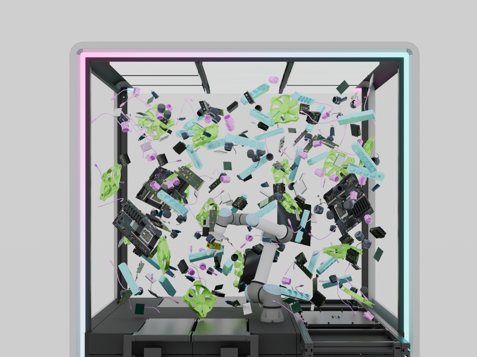 peter_robotics's tweet card. Intrinsic’s inaugural “AI for Industry Challenge” is open to developers and roboticists who want to impact some of the world’s most intractable, unsolved and valuable problems in electronics manufa...