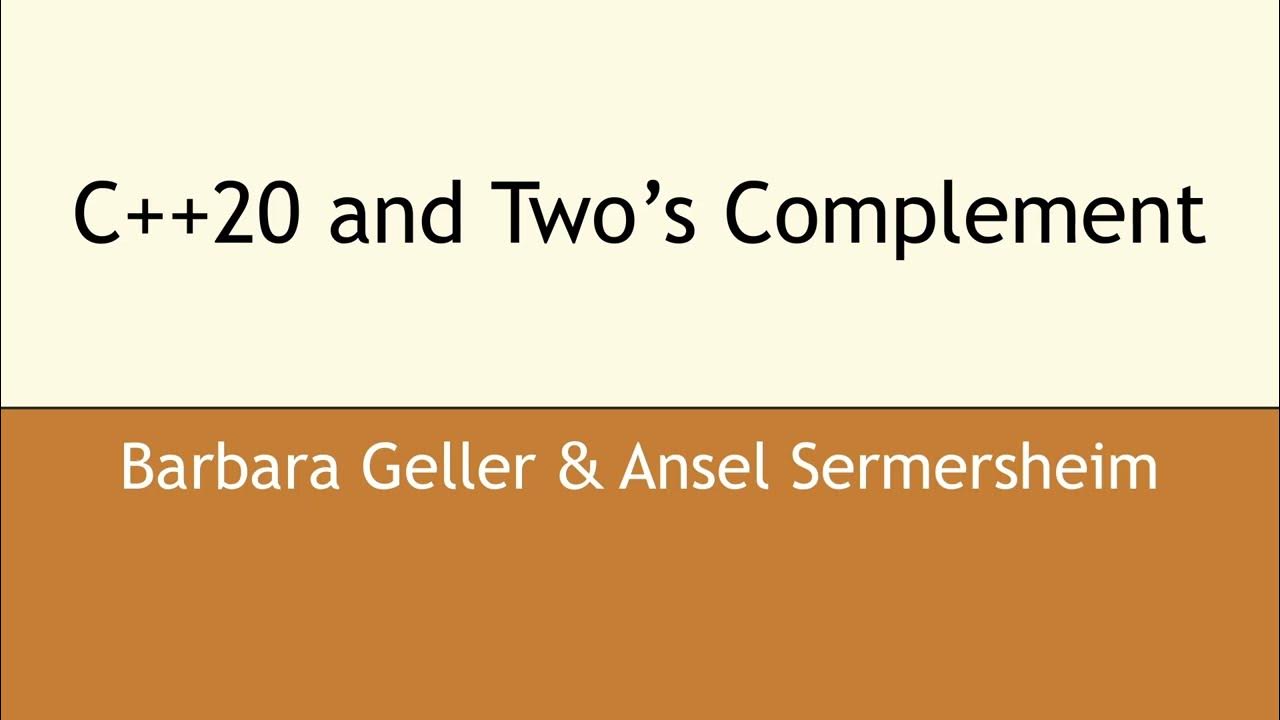 copperspice_cpp's tweet card. C++20 and Two's Complement