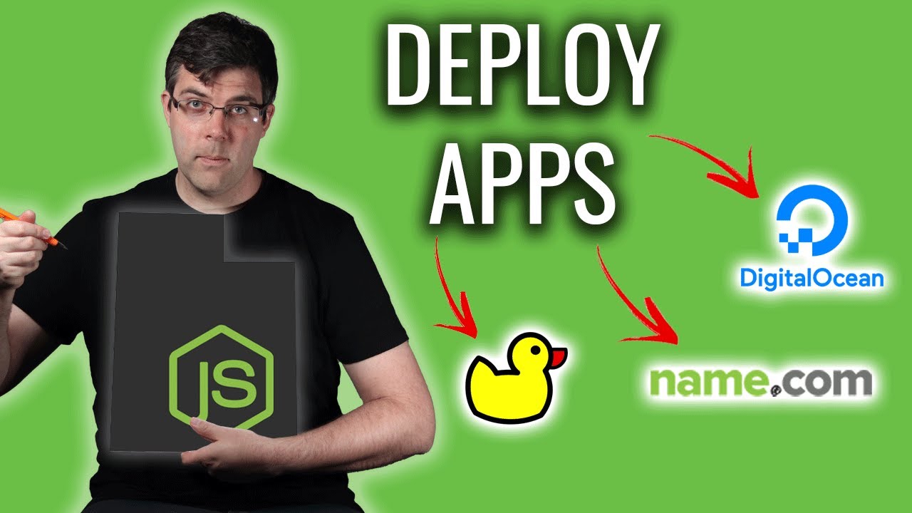 utahnodejs's tweet card. How to Deploy Node.js apps like a n00b, and Win!- Utah Node.js (Mar...