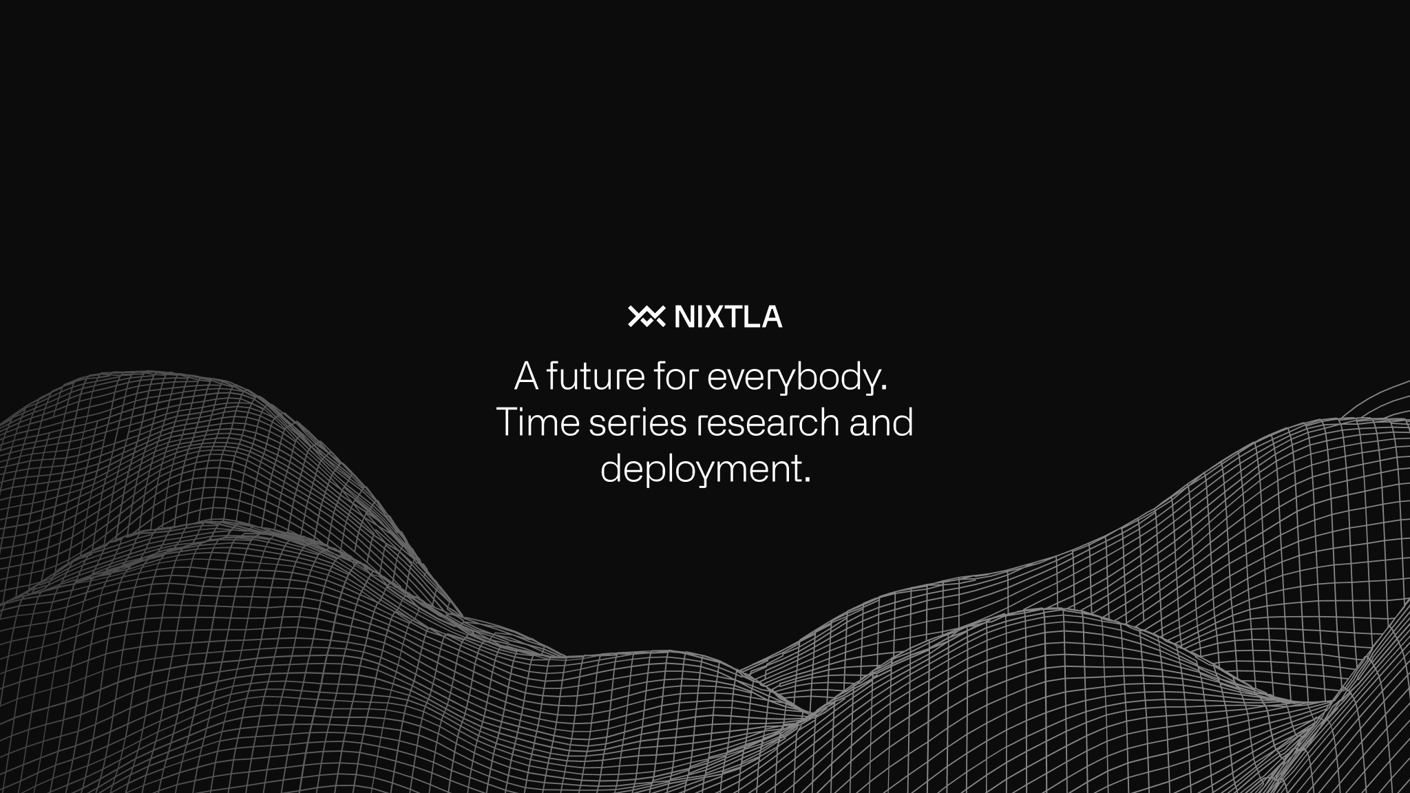 nixtlainc's tweet card. Forecasting & Anomaly Detection: accurate predictions and detect anomalies with Nixtla's industry-leading solutions