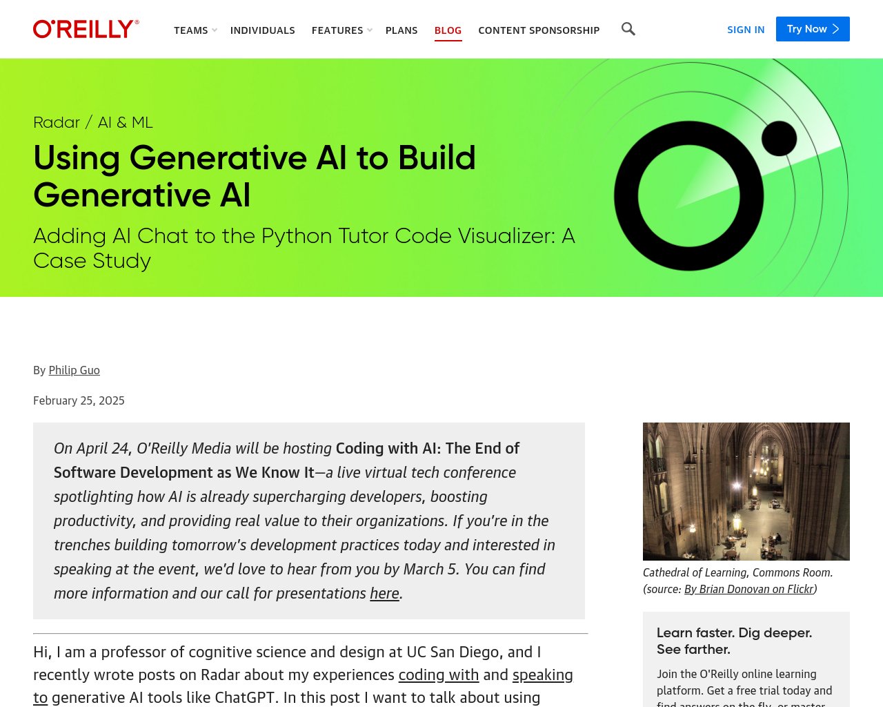 managetech_inc's tweet card. Python TutorプロジェクトにAIチャットを追加するケーススタディ Python Tutorは、15年