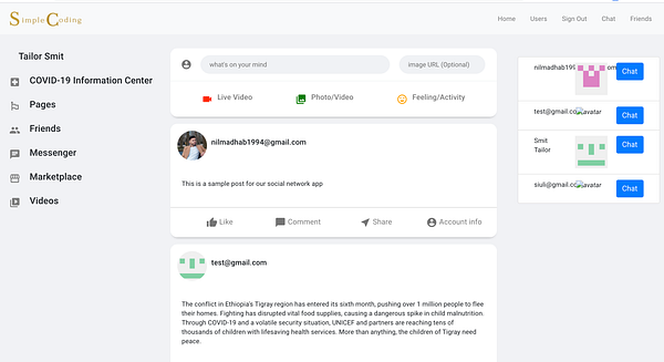 javinpaul's tweet card. In this tutorial, we are going to add a Posts feature using Springboot Backend for a demo social network site we are building.