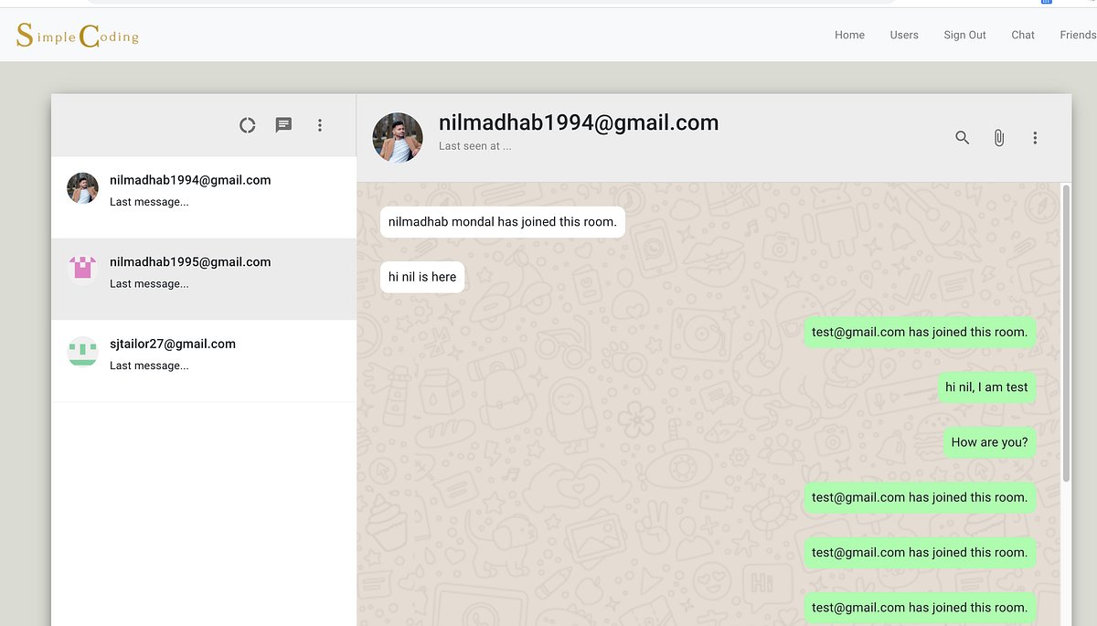 Nilmadhabmondal's tweet card. How to build a clone of WhatsApp Web Using Vue.js, Firebase, and Spring Boot.