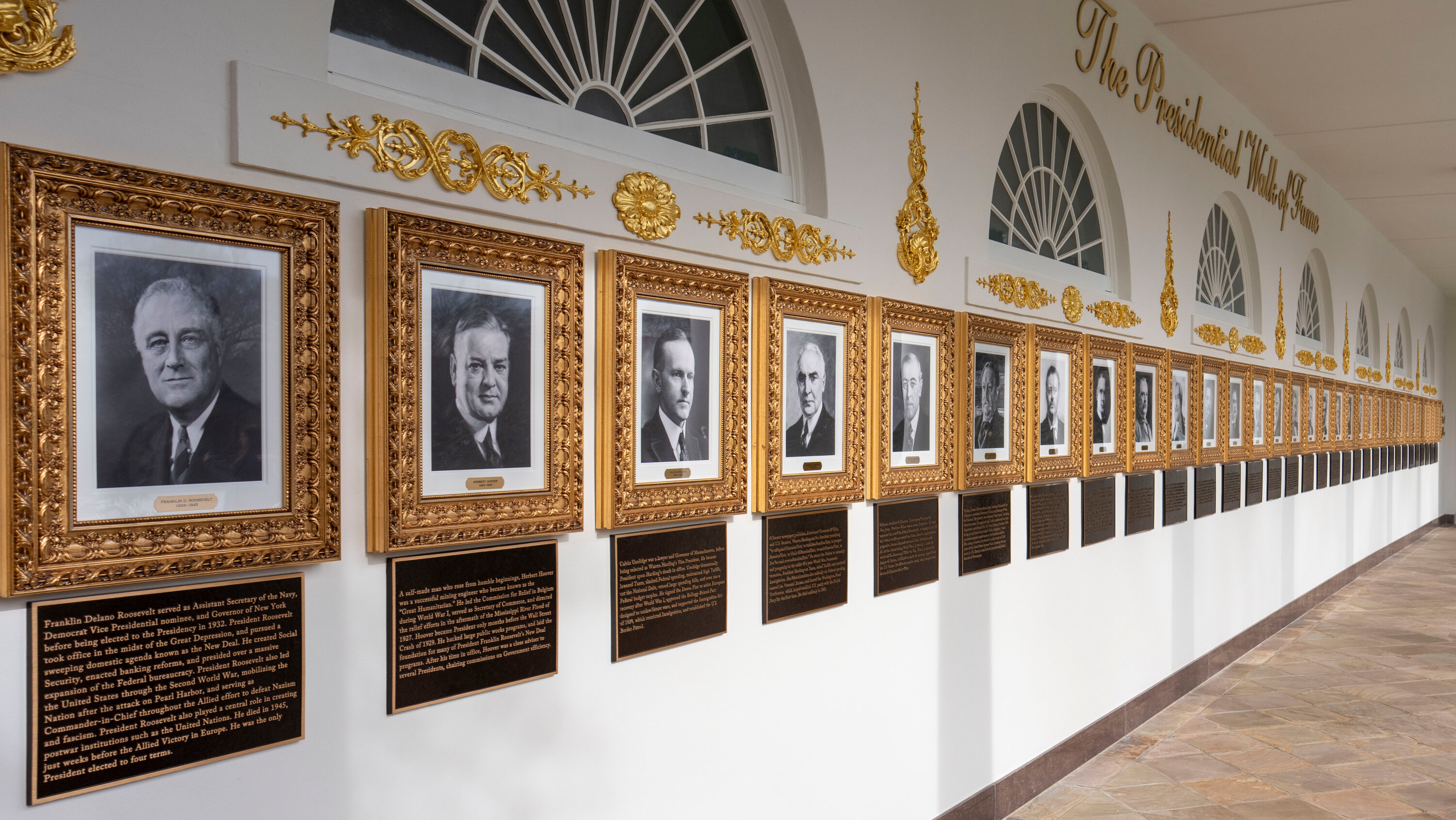 aishku's tweet card. The White House unveiled plaques near the Oval Office that describe U.S. presidents with varying levels of accuracy, depending on President Trump’s opinion of them.