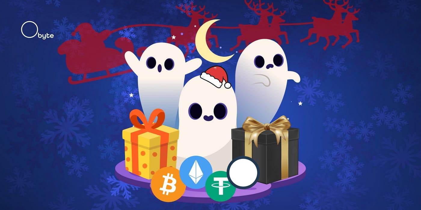 hackernoon's tweet card. Let's explore an overview of crypto’s past, present, and possible futures, with a few Christmas ghosts helping us make sense of trends.