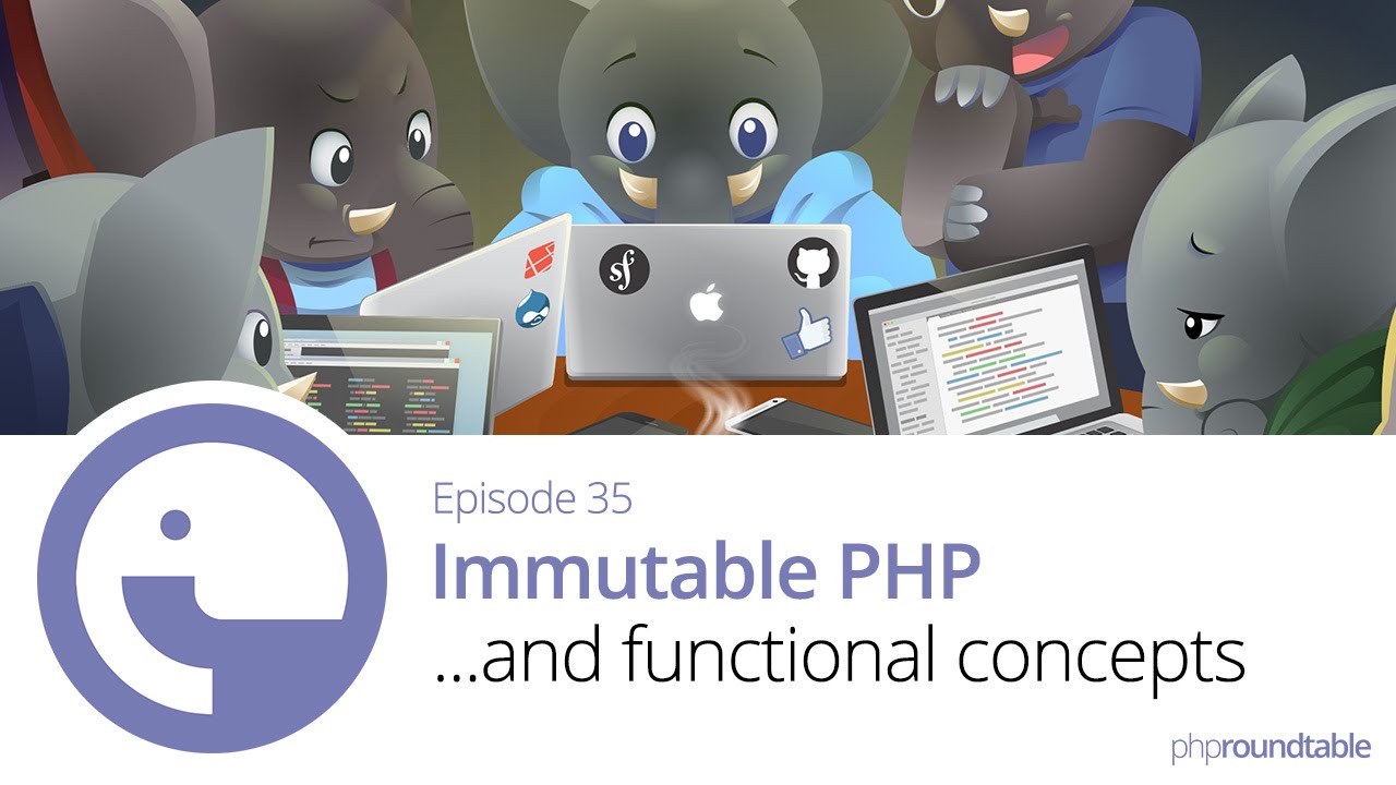 FunctionalPHP's tweet card. 035: Immutable PHP