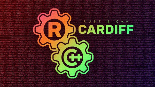 rustcpp_cardiff's tweet card. ***\-\-\-\-\- Online Event \- link visible to attendees \-\-\-\-\-*** \*\*\*\*\*\*\*\*\*\*\*\*\*\*\*\*\*\*\*\* Welcome from Rust and Cpp Cardiff! All levels welcome! \*\*\