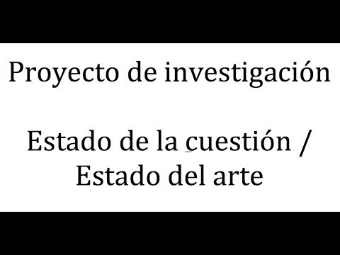 reykiretutorial's tweet card. Estado de la cuestión / Estado del arte