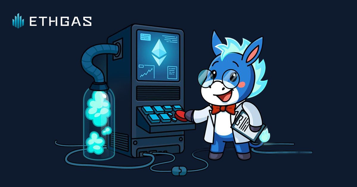 overflowch's tweet card. Unlock your Gas Report on ETHGas: Join Gassy Jack to reveal your historical gas spend, earn Beans by sharing on X, and help build the Gasless Future