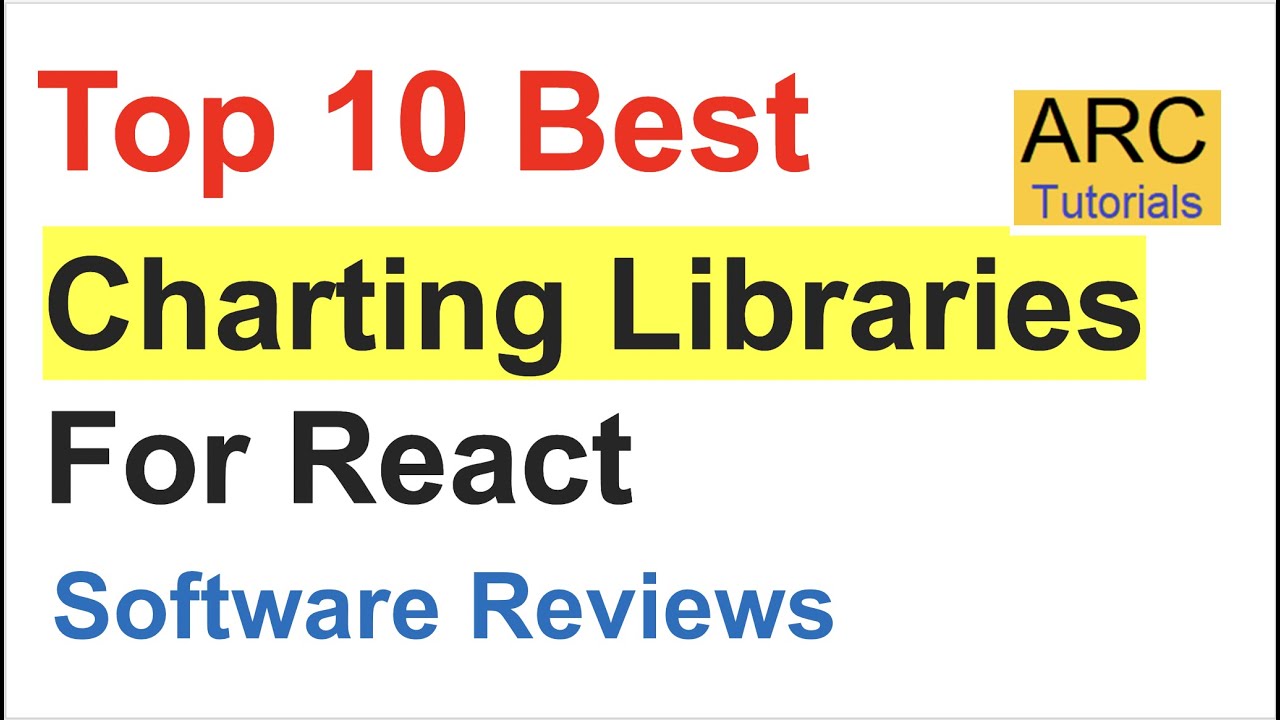 arc_tutorials's tweet card. Top 10 Best Charting Libraries For React App | Best Chart Library |...