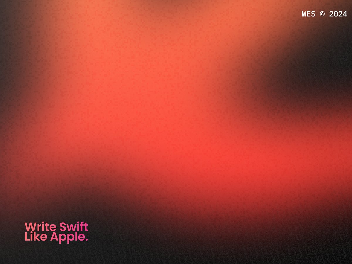 iOSDev_Swift's tweet card. I then realized that the best code convention for Swift development is to follow Apple’s own coding style.