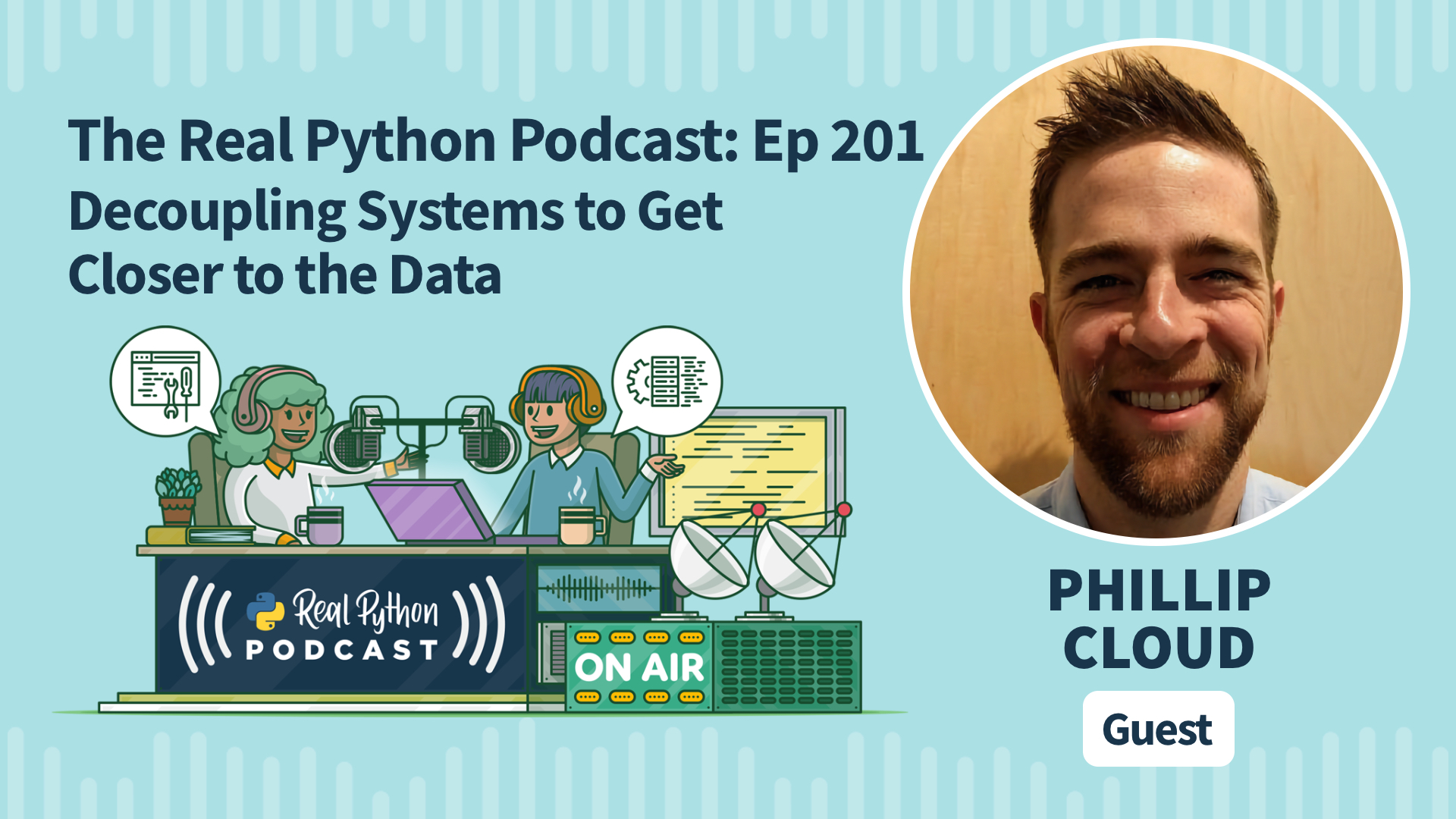 realpython's tweet card. What are the benefits of using a decoupled data processing system? How do you write reusable queries for a variety of backend data platforms? This week on the show, Phillip Cloud, the lead maintainer...