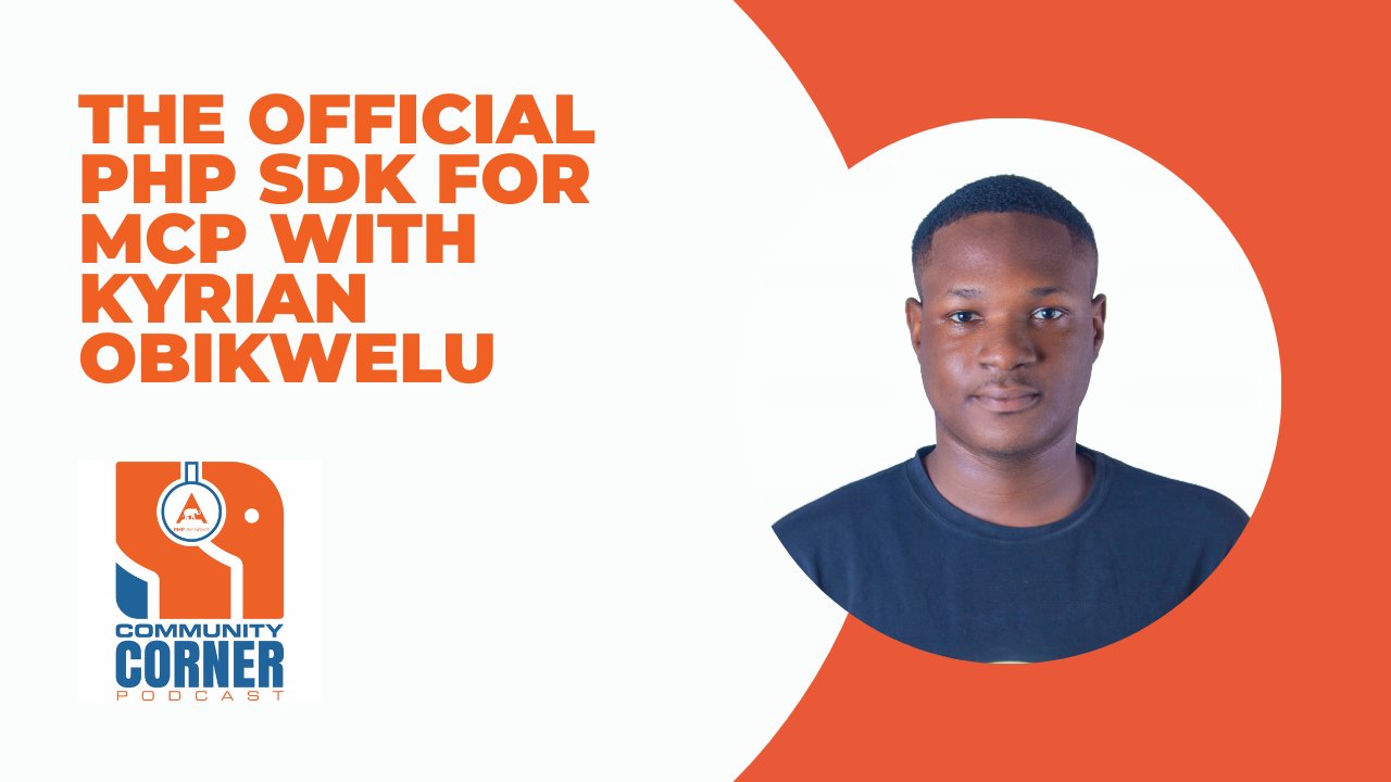 phparch's tweet card. ﻿ In this episode, Scott talks with Kyrian Obikwelu about The Official PHP SDK for MCP and how we PHP developers can use it to create our own AI integrations. Links: PHPscore.com - https://phpscore...