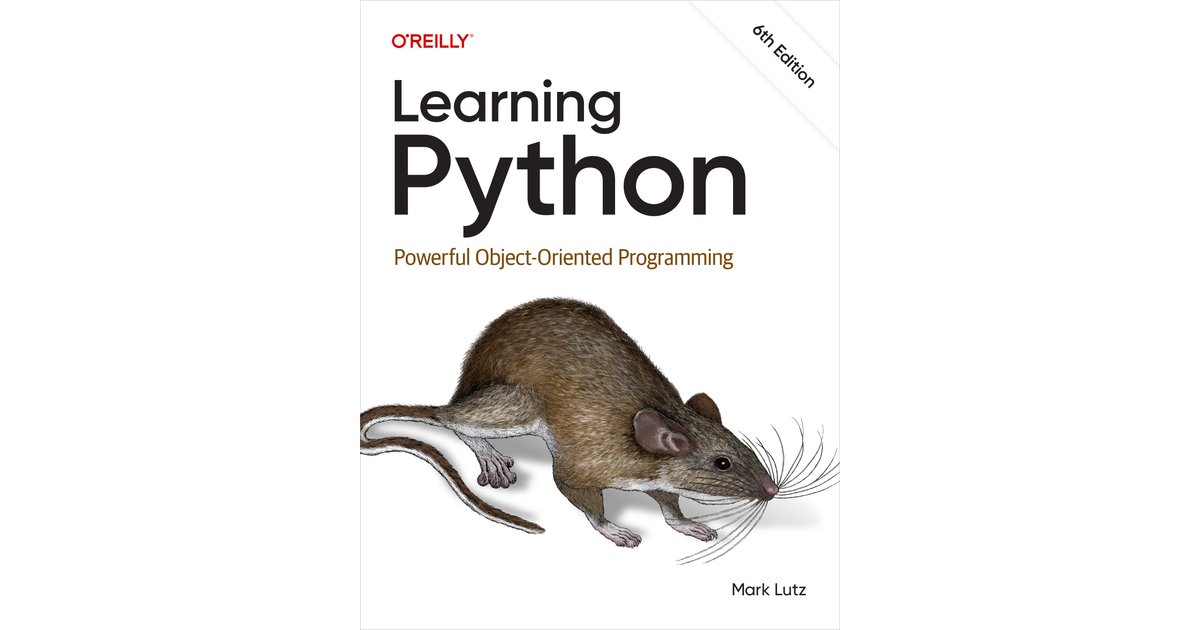 PlacePython's tweet card. Get a comprehensive, in-depth introduction to the core Python language with this hands-on book. Based on author Mark Lutz's popular training course, this updated sixth edition will... - Selection...