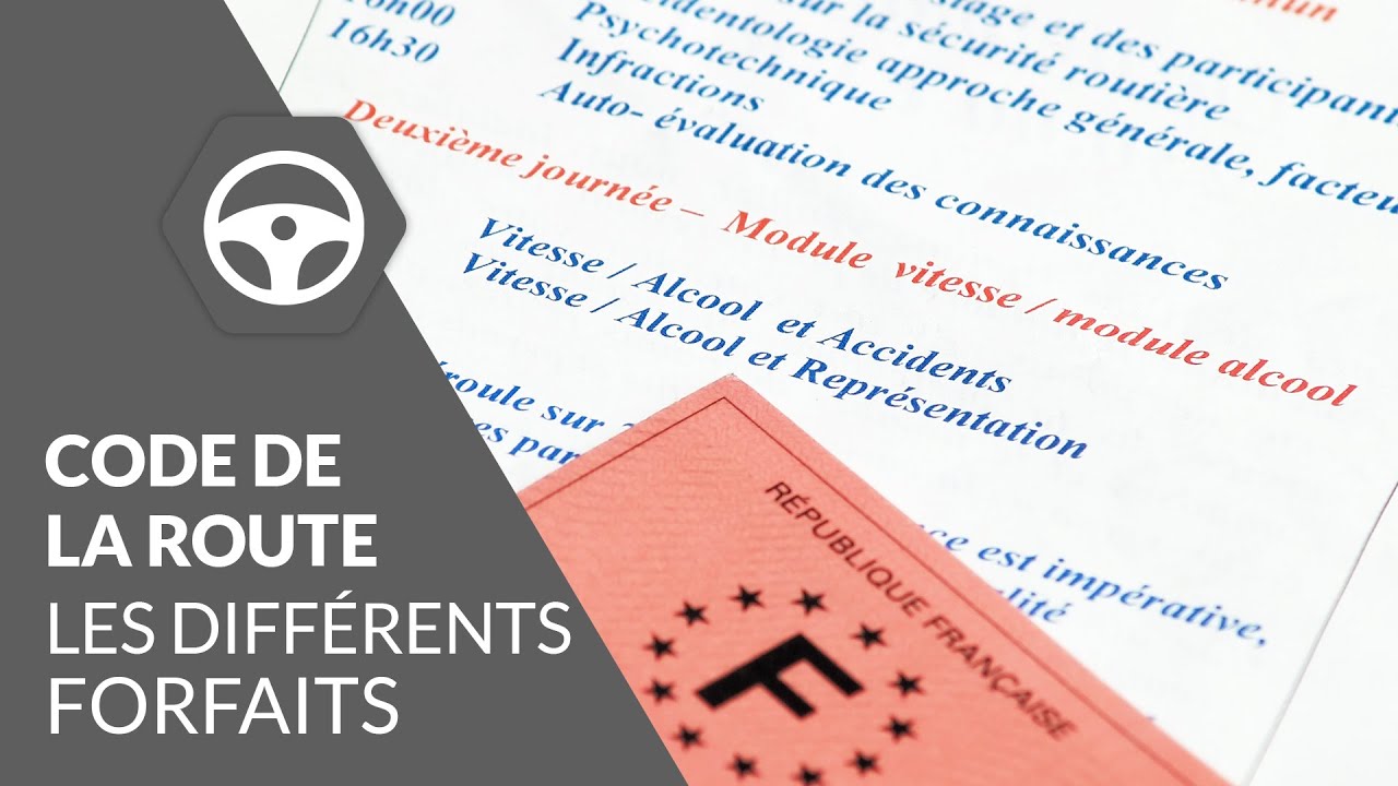 coderoutefr's tweet card. Code de la Route - Les différents forfaits