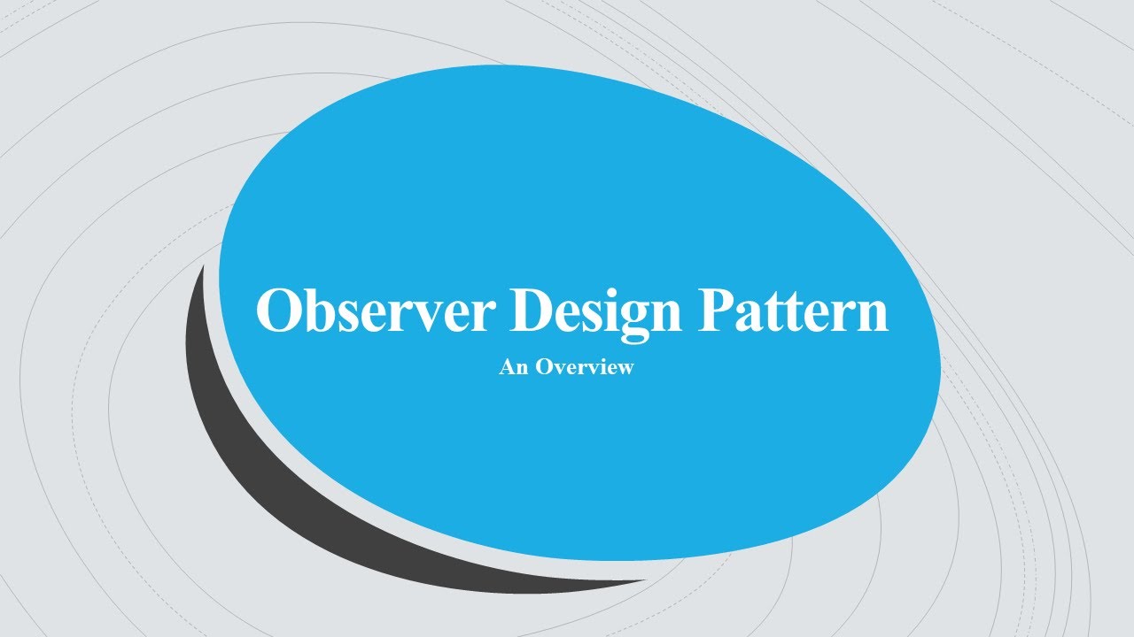 VgVgaurav's tweet card. Observer Design Pattern - Part I - An Overview - Devsena Mishra
