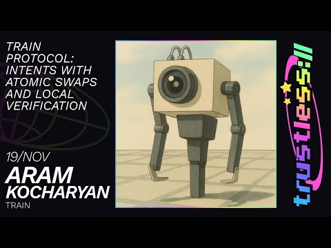 ProgrammerSmart's tweet card. [trustless://interop.landscape] Aram Kocharyan - TRAIN Protocol