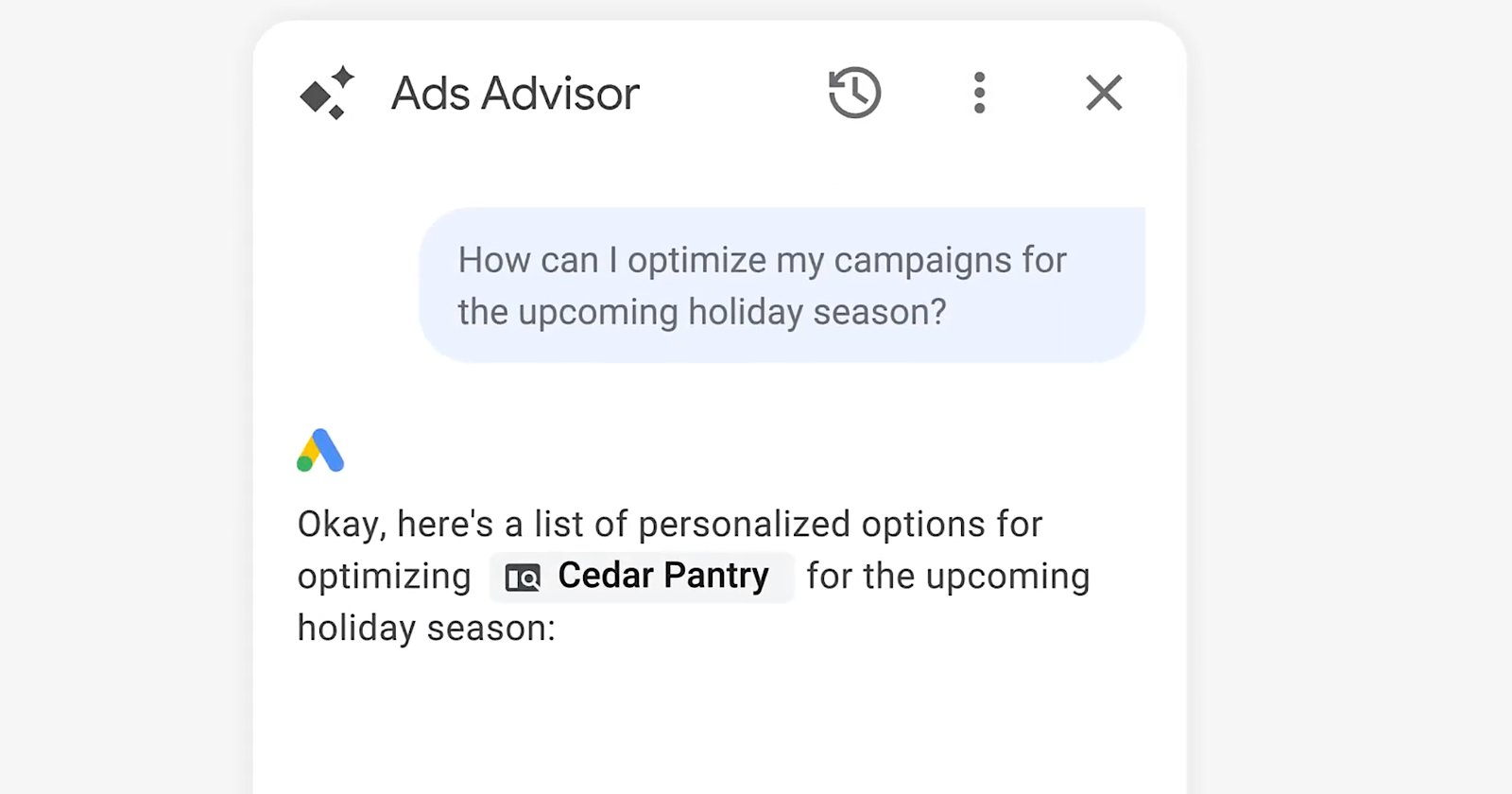 codeblends's tweet card. Google announced Ads Advisor and Analytics Advisor, built on Gemini, rolling out to all English-language Google Ads and Google Analytics accounts in early December.
