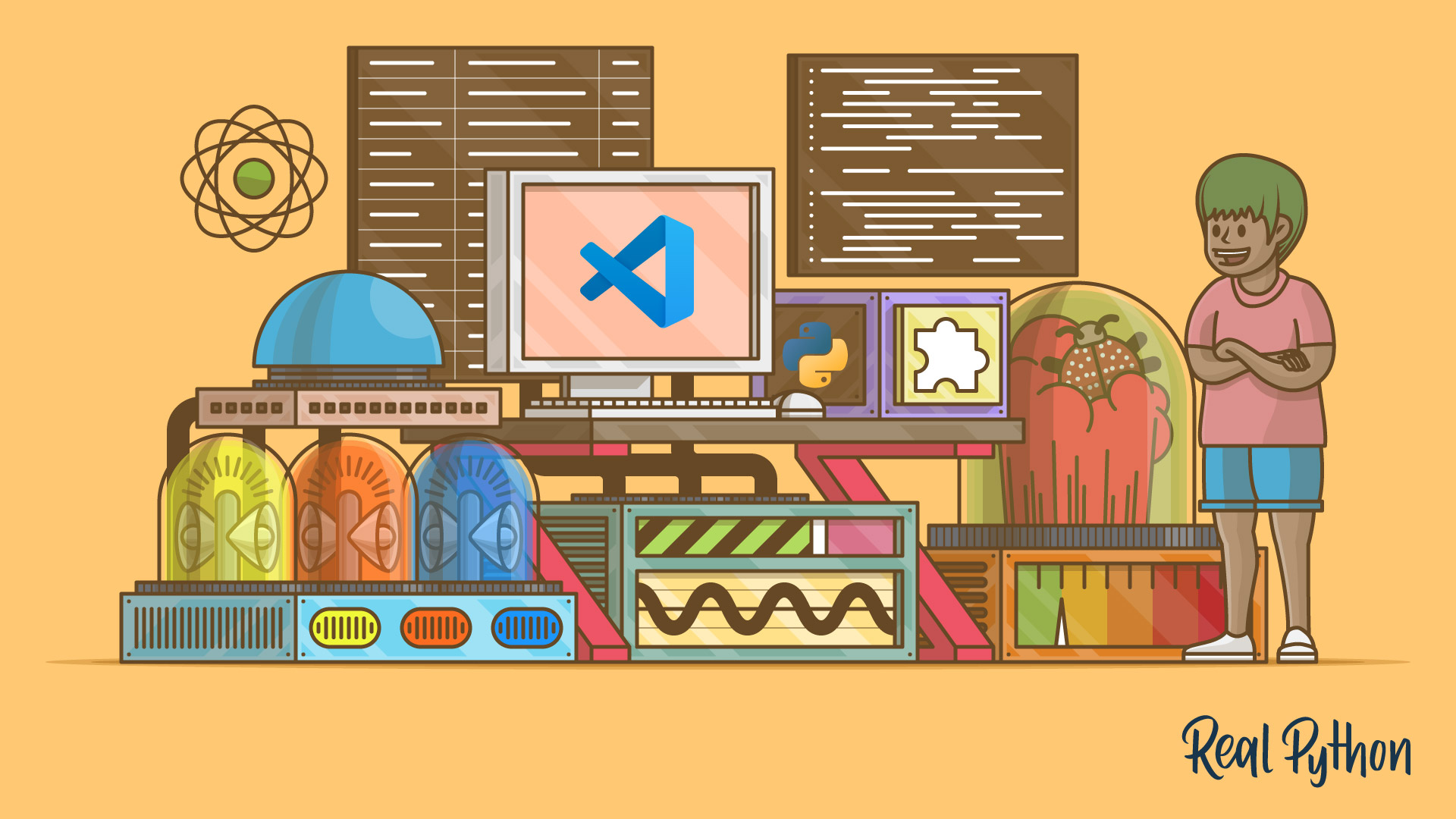 realpython's tweet card. In this tutorial, you'll learn how you can configure, extend, and optimize Visual Studio Code for a more effective and productive Python development environment. By digging into this customizable...