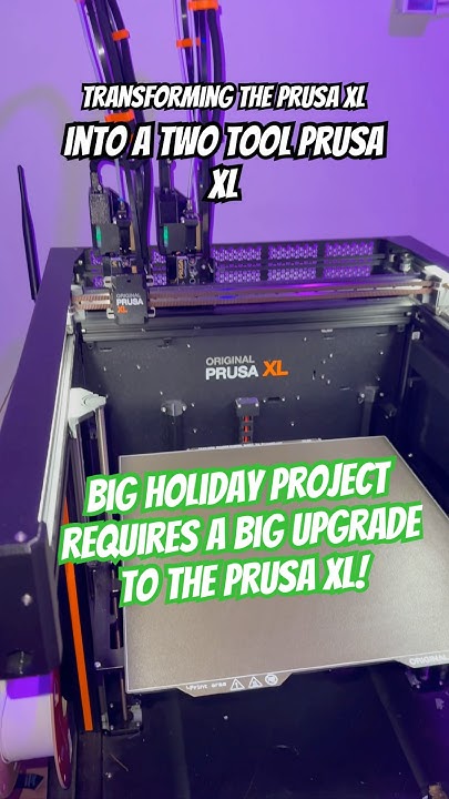 B1G_Jano's tweet card. Will this upgrade on My Prusa XL help finish my upcoming holiday...