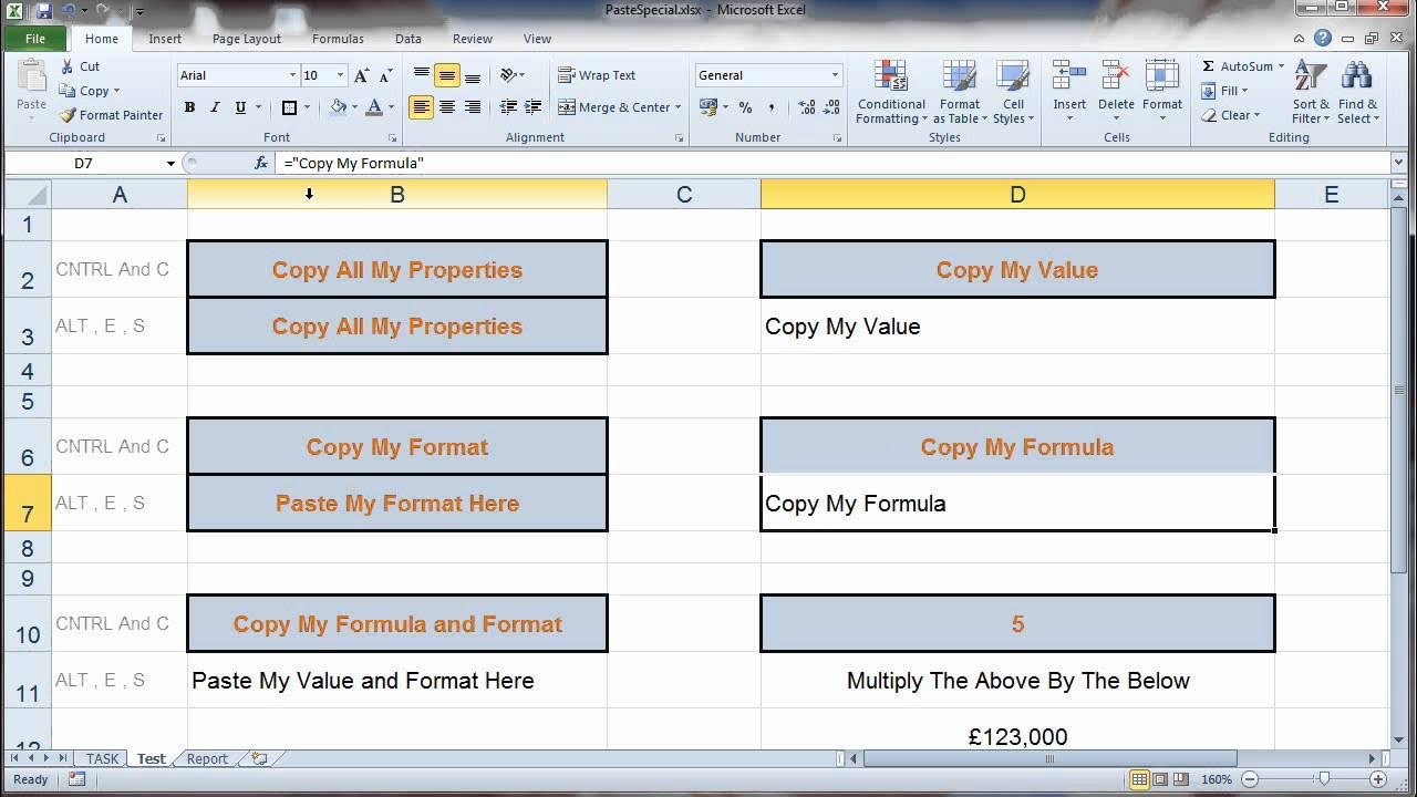 ExcelVideoTutor's tweet card. How To Copy And Paste Using Excel