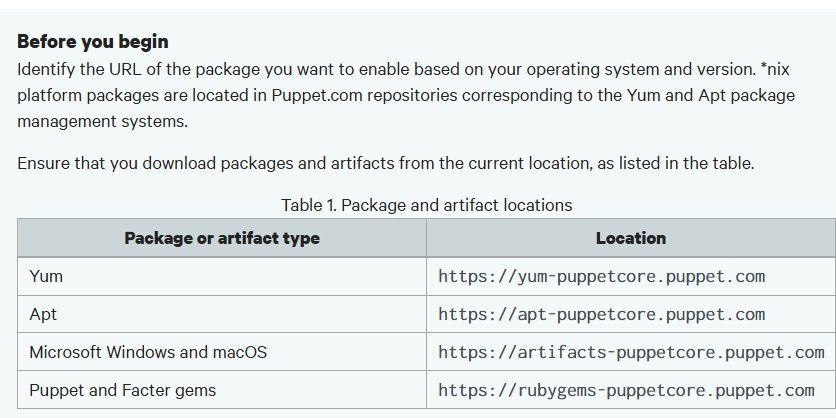 prod42net's tweet card. So you have seen Puppet Core is available as a customer or on a developer license and you now want to...