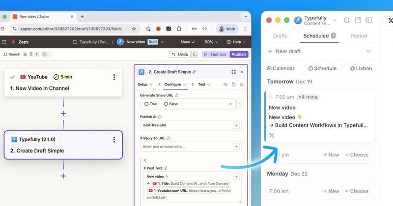 Tweet card summary image