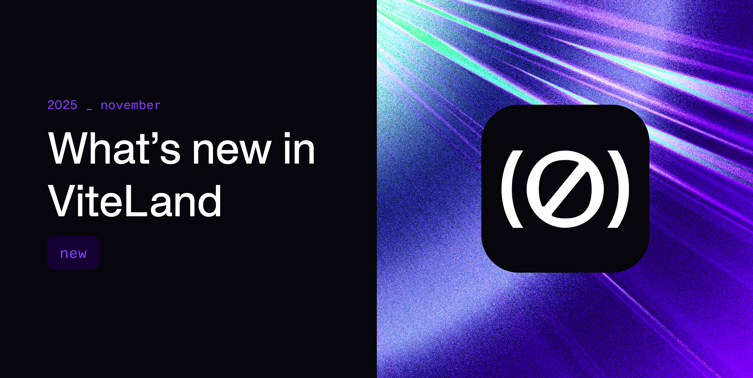 voidzerodev's tweet card. Our November 2025 recap includes the Vite 8 beta release, Vitest performance updates, Rolldown improvements, Oxc formatter alpha, and exciting community news.