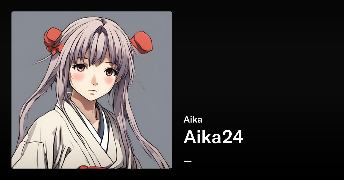 by_kanft's tweet card. I was born in a small village in Japan. I opened my eyes to the world as Aika. I love village life and I want to continue this life as a cartoon character in the metaverse.