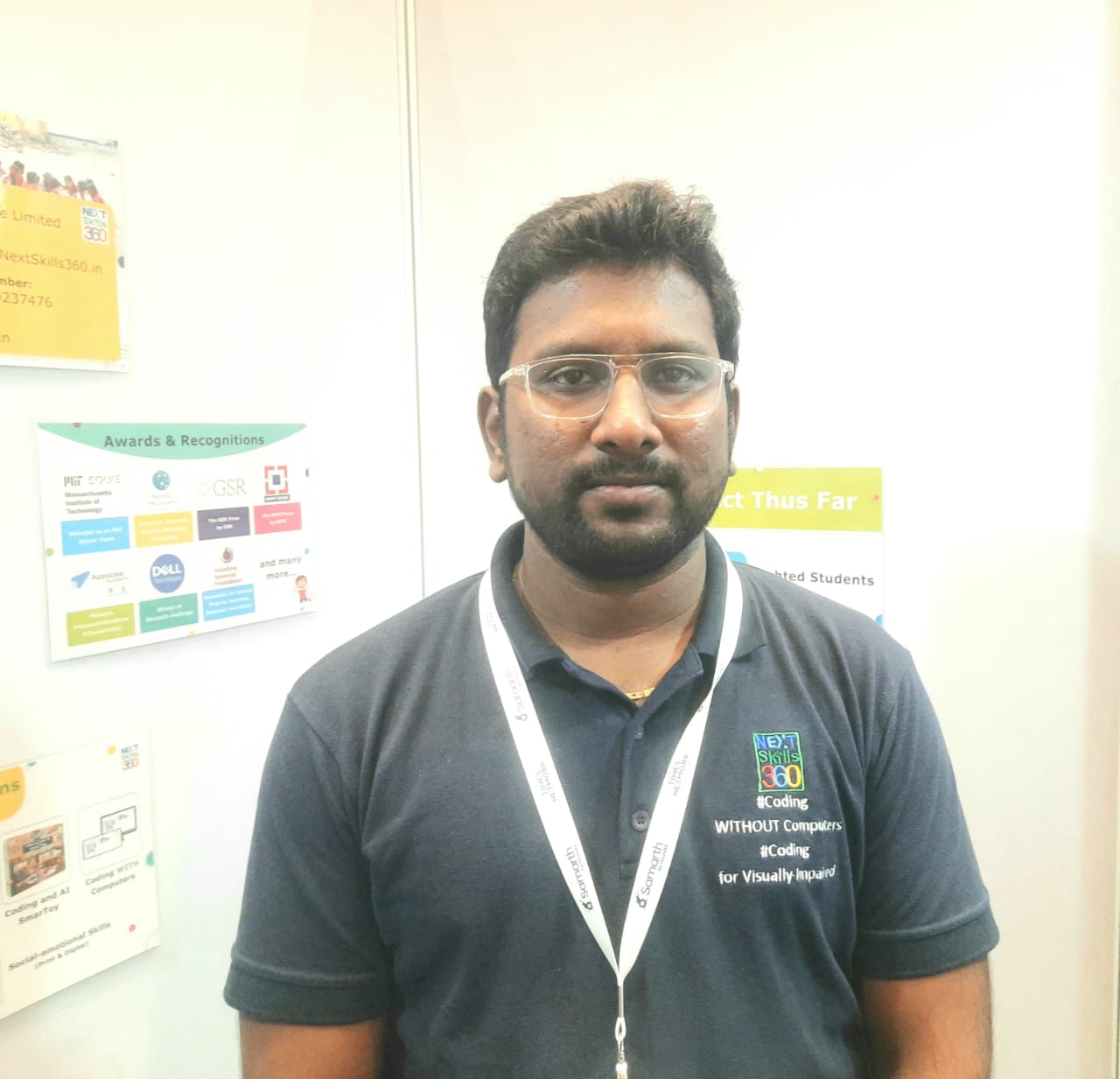 tiwmedia's tweet card. Nandu Kumar Prodduturu, Technical Architect, Next Skills 360 shares the company’s tech solutions, coding sans computers, and impact across schools and districts