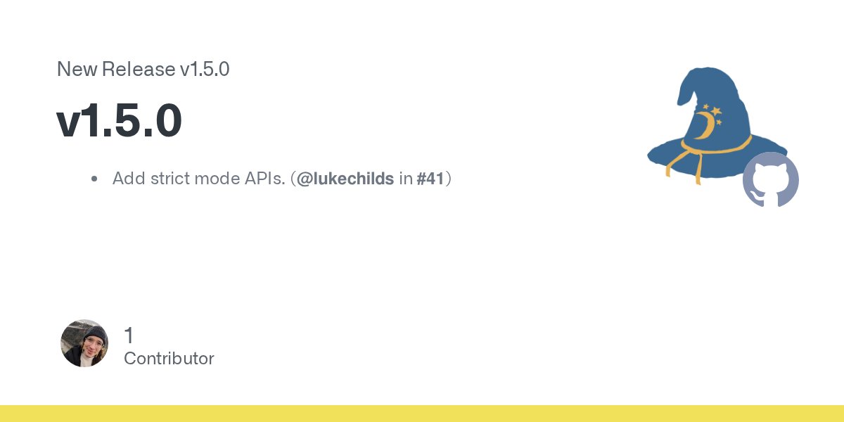 browserify's tweet card. Add strict mode APIs. (@lukechilds in #41)