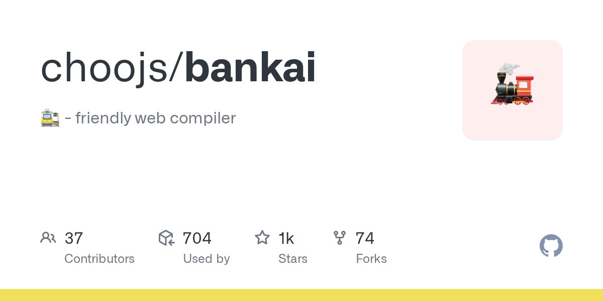 goto_bus_stop's tweet card. :station: - friendly web compiler. Contribute to choojs/bankai development by creating an account on GitHub.