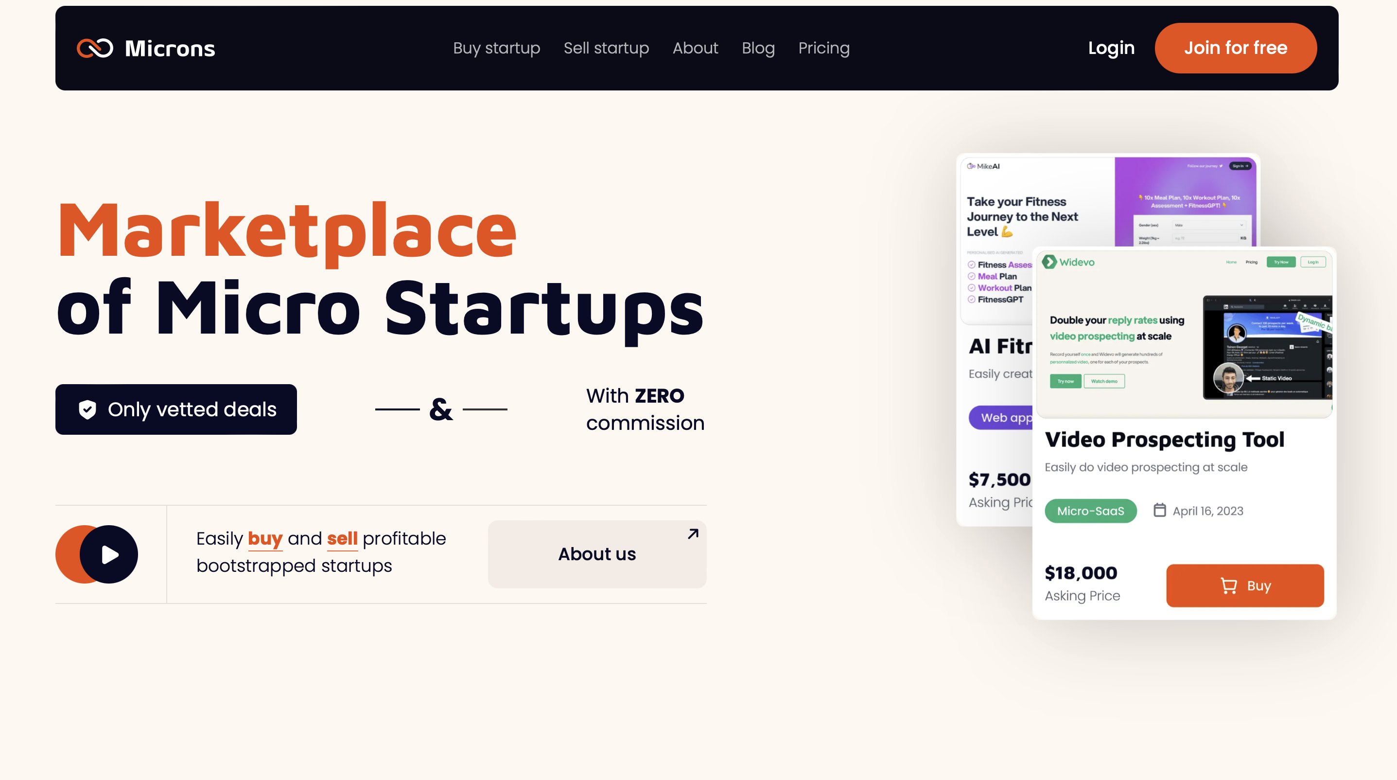 stosdev's tweet card. Discover micro startups for sale with zero commission on Microns. Explore a wide range of online businesses and find your next opportunity without hidden fees. Join our community of entrepreneurs...