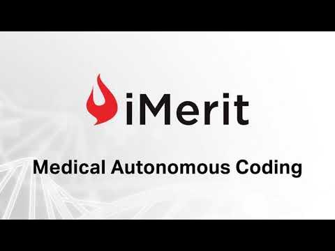 iMeritDigital's tweet card. Autonomous Medical Coding with iMerit Ango Hub