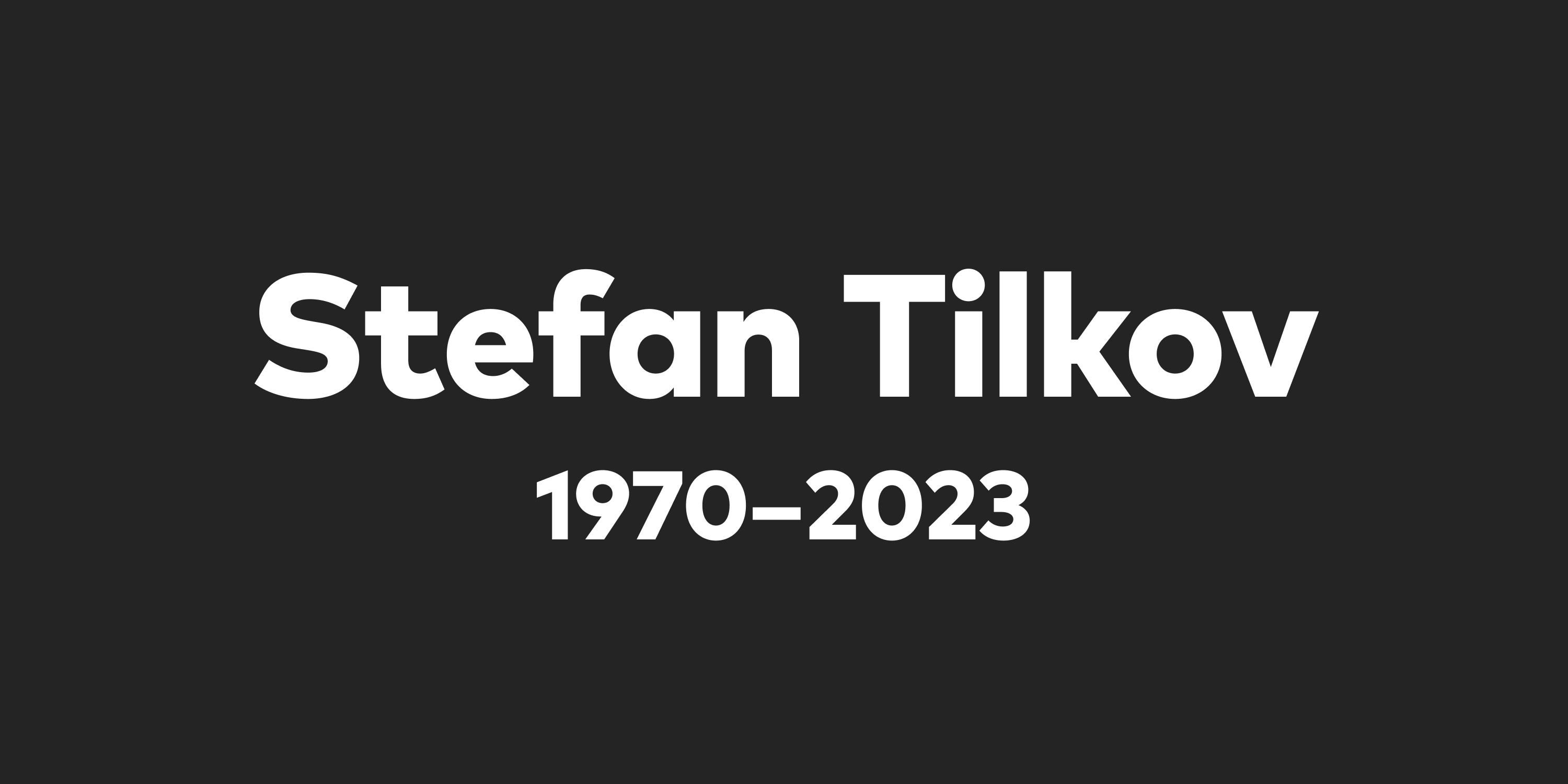 INNOQ's tweet card. INNOQ Deutschland mourns the loss of its co-founder and CEO, Stefan Tilkov