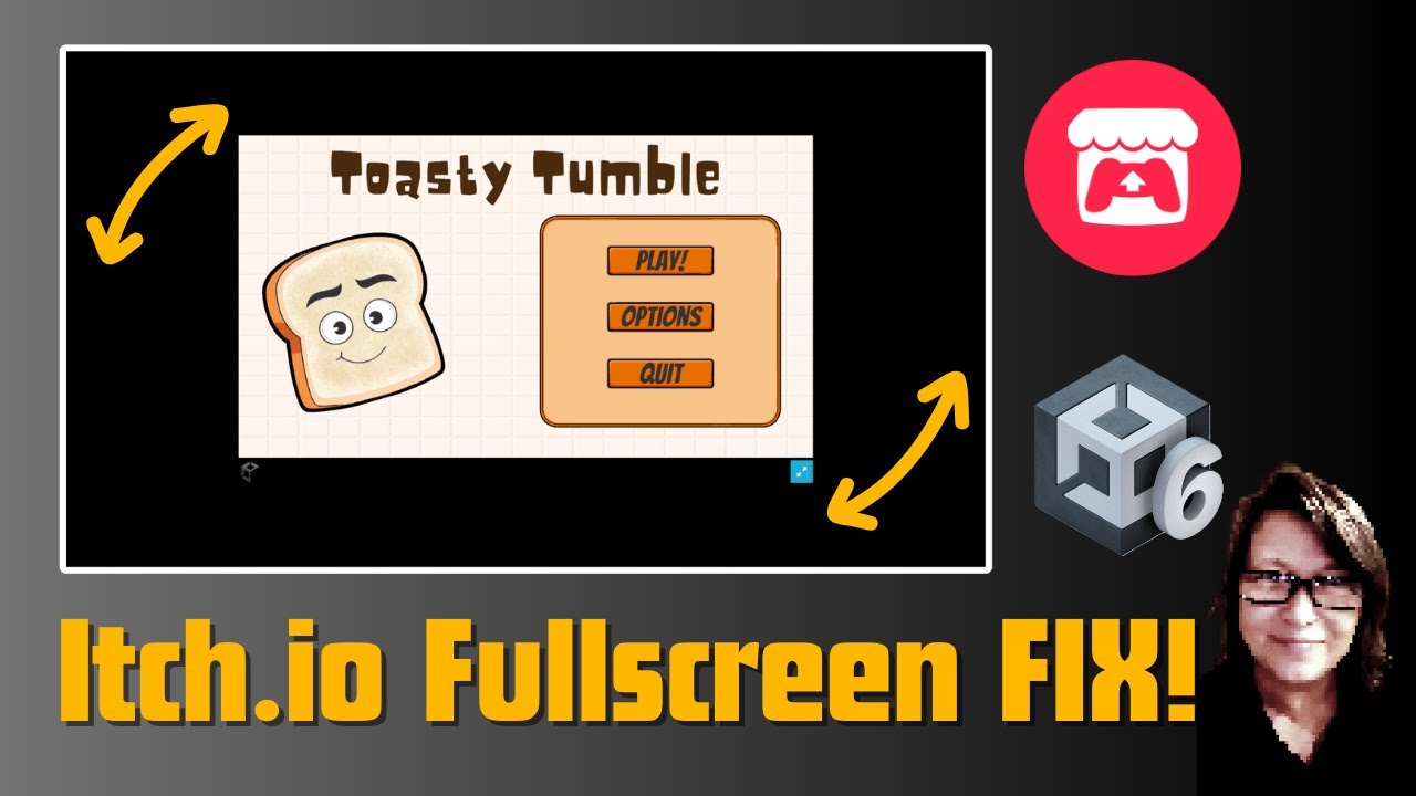 cmiddlebrook's tweet card. Unity 6 WebGL Fullscreen Scaling on Itch.io [1 minute FIX!]