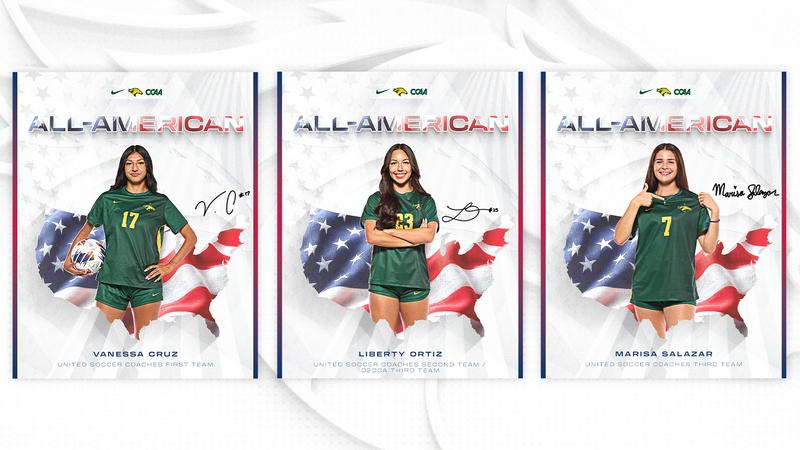 cppbroncos's tweet card. The Cal Poly Pomona women's soccer team continues its historic postseason run with another major milestone: three Broncos have been named to the prestigious United Soccer Coaches All-America teams.