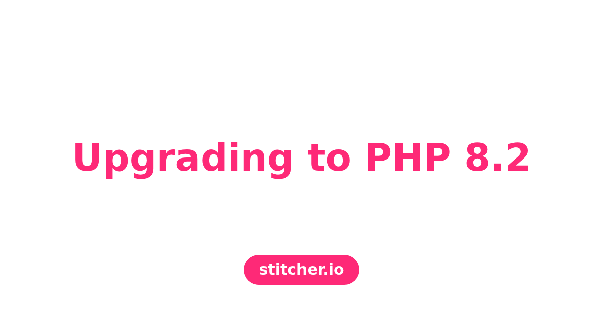 simplecoding's tweet card. A blog about modern PHP, the web, and programming in general. Follow my newsletter and YouTube channel as well.