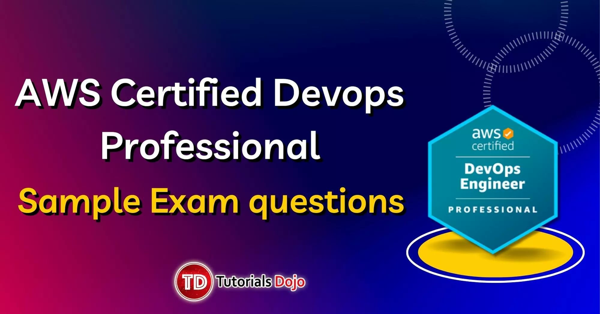 tutorialsdojo's tweet card. Here are 10 AWS Certified DevOps Engineer Professional DOP-C02 practice exam questions to help you gauge your readiness for the actual exam. Question 1 An application is hosted in an Auto Scaling...