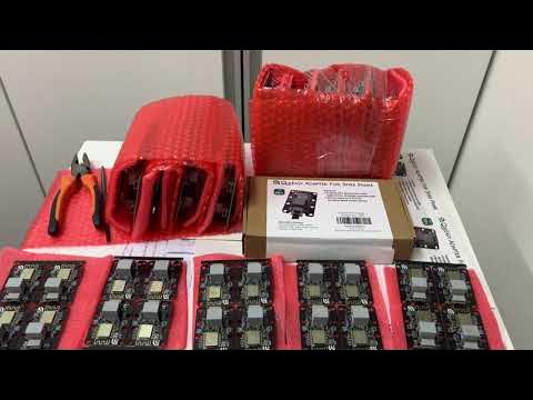 HelloRobotAcad's tweet card. Preparing QikEasy Adapter for Shipping