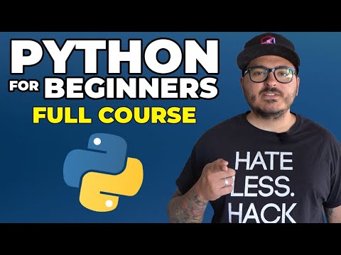 TCMSecurity's tweet card. Python for Beginners - Full Course