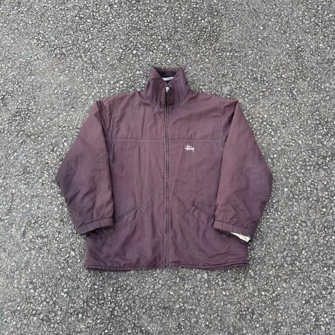 90年代stussyのナイロンジャケット 1万円 ジップの持ち手だけ欠けて