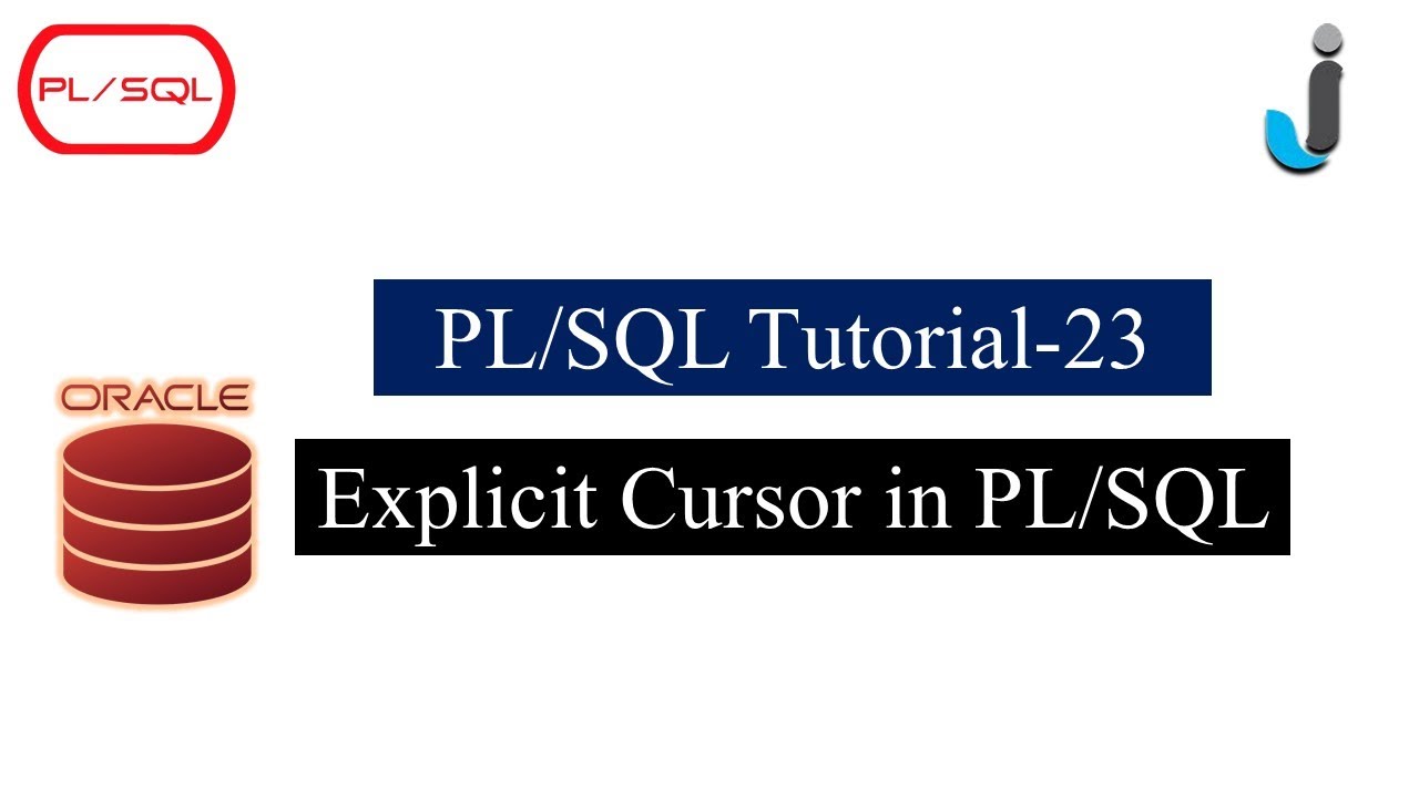 javainhand's tweet card. Oracle PL/SQL Tutorial 23- Explicit Cursor in PL/SQL with Example in...