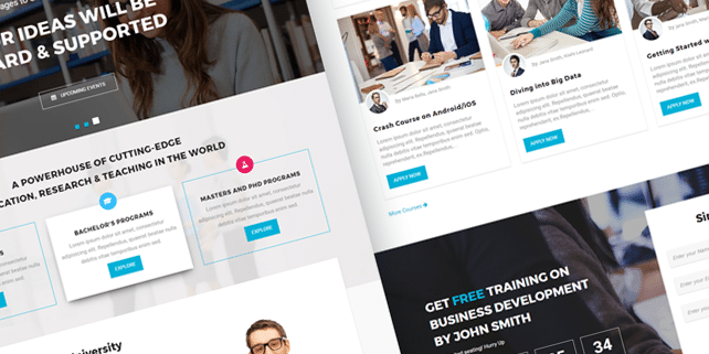 design_hooks's tweet card. Bright is a clean, modern and stylish HTML template based on Bootstrap. It’s a great choice for schools, universities, online courses, training institutes and any other related websites. You can […]